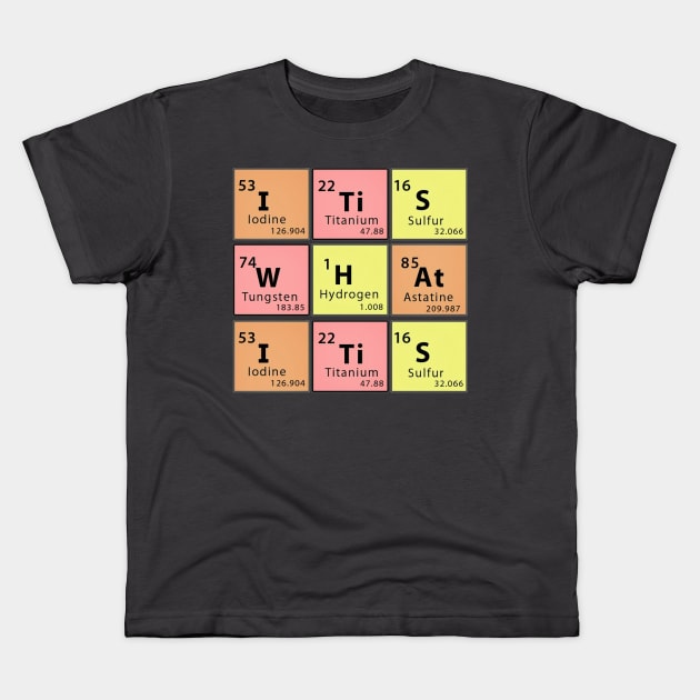 It Is What It Is Kids T-Shirt by ModernPop